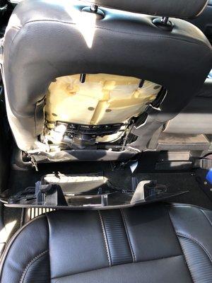 Check all of you installations make sure none of the panels come lose