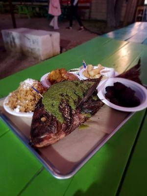 Pescado frito