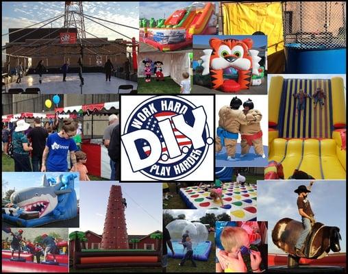 Inflatables, Tents, Tables, Chairs and so much more