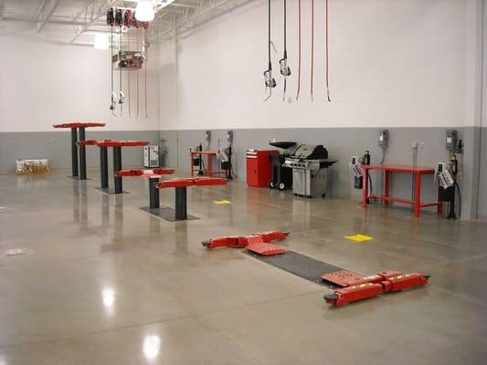 Installed Rotary Lifts