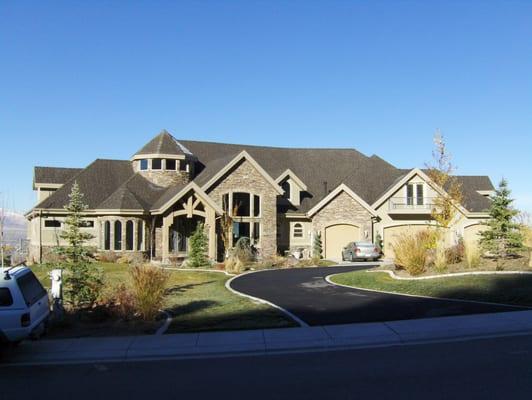 One of the nicest houses I have ever inspected. Large but not the largest.