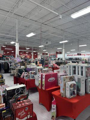 Interior of business