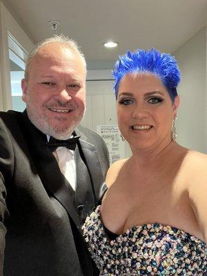 Mardi Gras ball glamour !