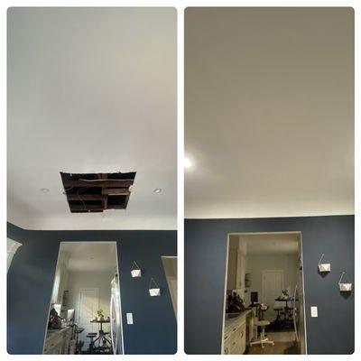 Drywall repair and painting