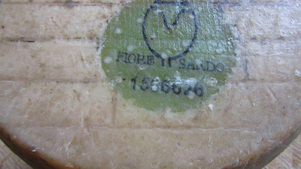 one half portion of pecorino sheep cheese