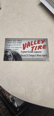 Valley Tire Shop