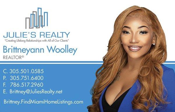 Brittneyann Woolley - Julie's Realty