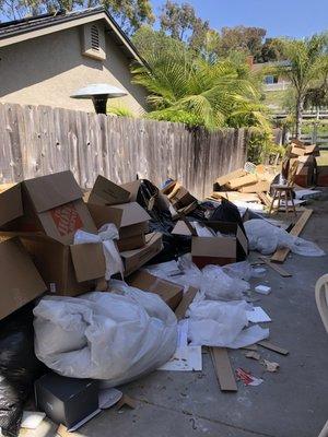 Trash Hauling Vista, CA