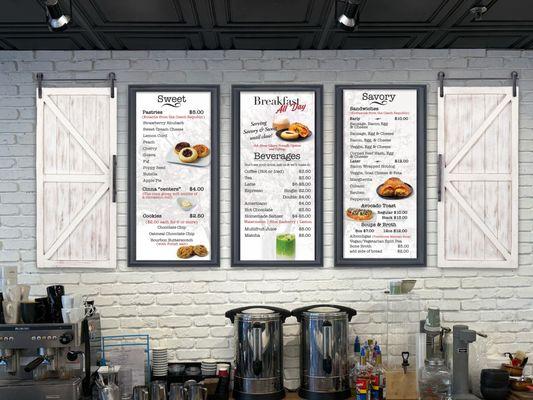 New menu launching October 2, 2025. Come "Czech" us out!!