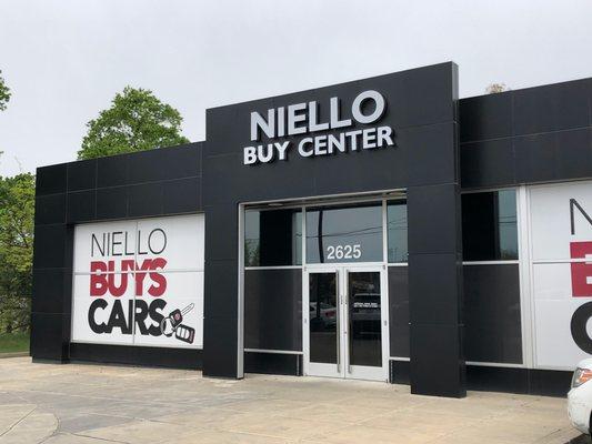 Niello Buys Cars at the Niello Buy Center, 2625 Arden Way in Sacramento.