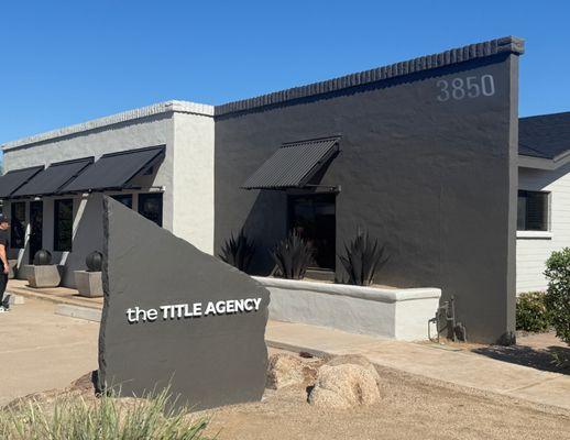 We specialize in Title & Escrow.