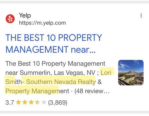 Southern Nevada Realty & Property Management