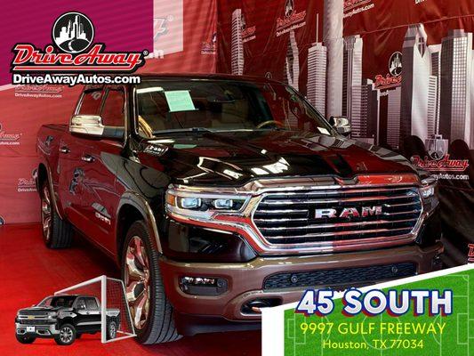 RAM LONGHORN HEMI 5.7