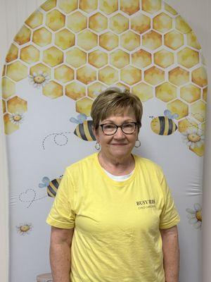 Blessed to have Mrs. Gail on our Busy Bees team.