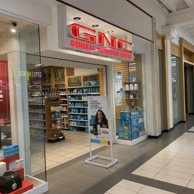 Front of GNC.