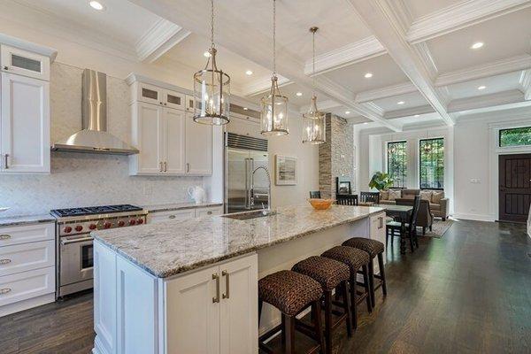 7" European White Oak wide planks in the west loop