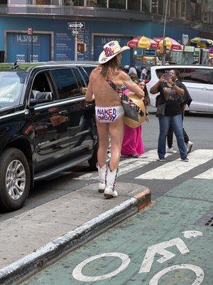 The Naked Cowboy