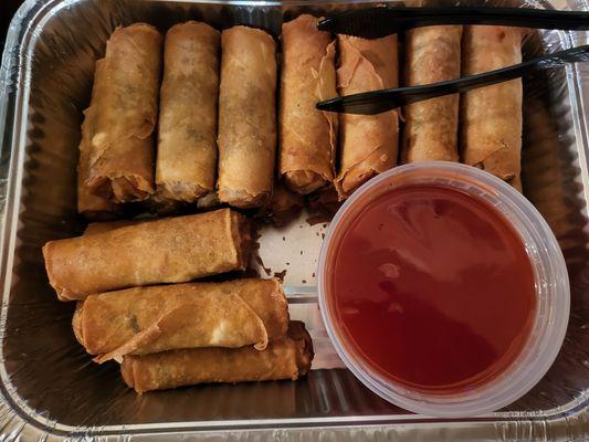 Tray of Eggrolls 5/5