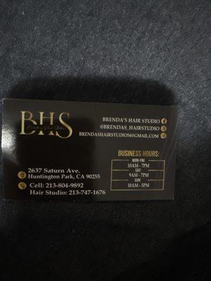 Brenda’s Hair Studio