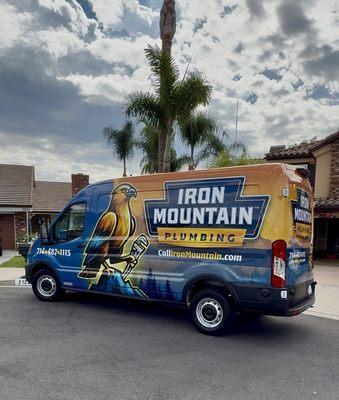 Check out our new van in the beautiful city of Yorba Linda!