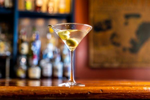 Classic Dirty Vodka Martini!