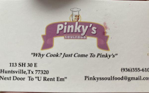 Pinky's To-go