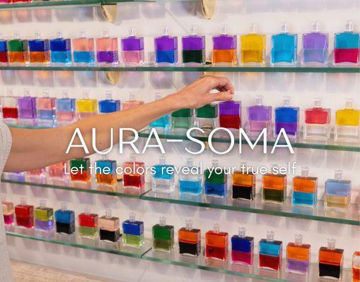 Aura Soma aligns with the wisdom
of your soul.