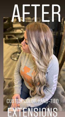 Custom color extensions