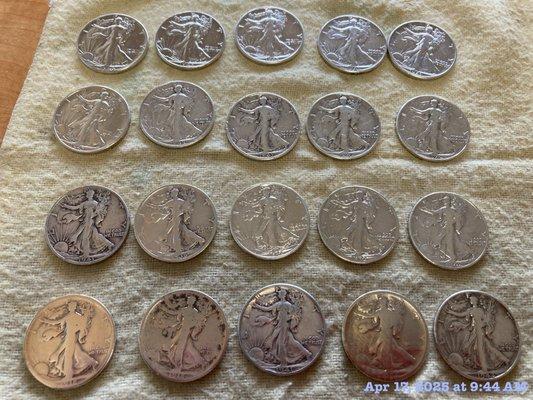 Here are the "VE/XF+" walkers I rec'd from the auction!