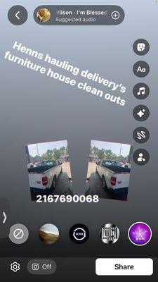 Henns hauling and house clean outs