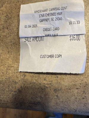 Whisenant Camping Center