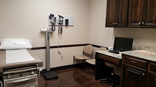 Our fully equipped rooms all have TV's for our patients enjoyment while your needs are taken care of.