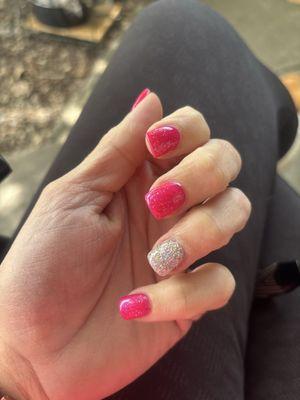 Hot pink & sparkles
