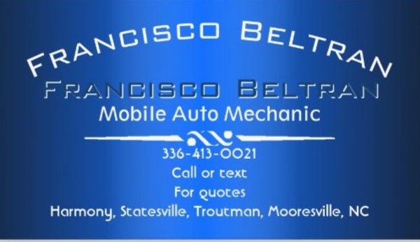 Francisco Mobile Auto Mechanic