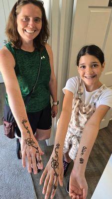 Such a fun experience! Pia is very kind and talented. Looking forward to getting another henna tattoo in the future