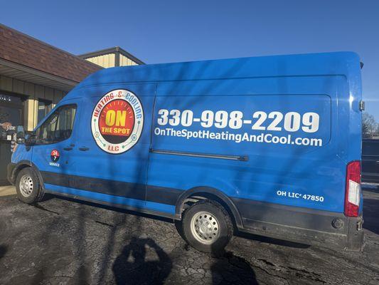 On the Spot Heating and Cooling