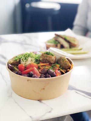 2. Falafel Salad
