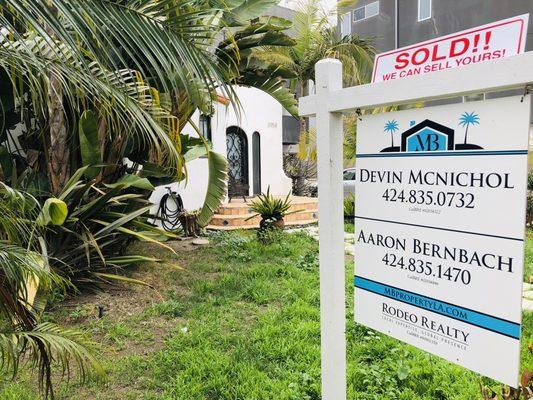 SOLD - $200,000 Over Asking -