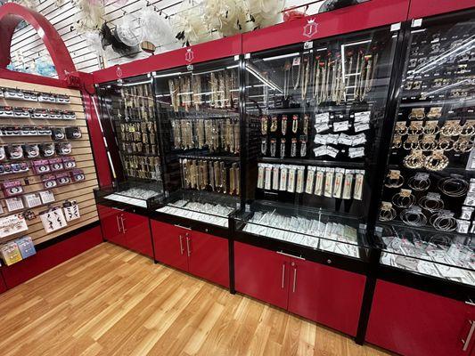 Jewelry section