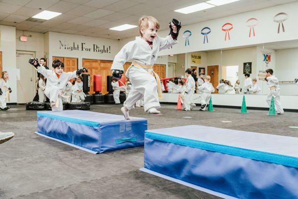 National Karate makes learning fun!