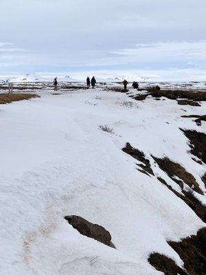Vatnajokul, Iceland March 2022