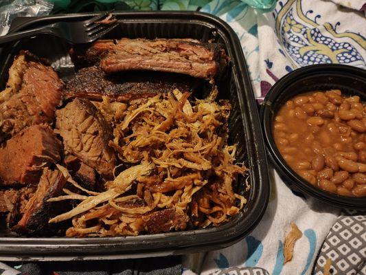 Three way smoked special. $20. Fantastic deal.