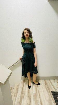 Green highlights - Bella By Christy