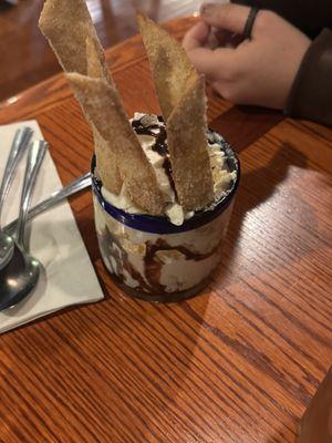 Ice cream and churros