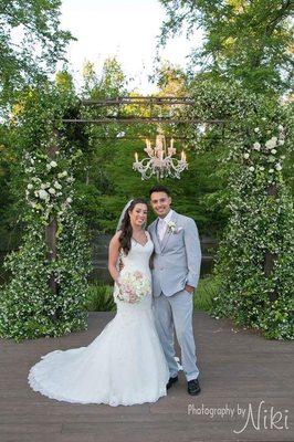 Liz and Fernando are married