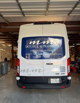 Back of our new vans