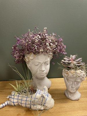 Filling customers pots