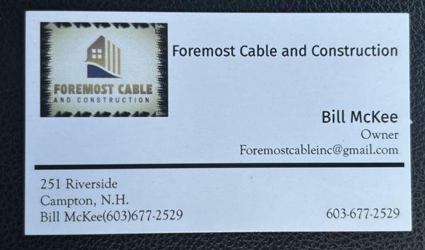 Foremost Cable And Construction