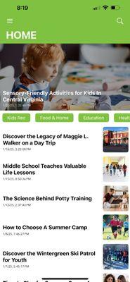 Read CharlottesvilleFamily Magazine in print, online or via our App!