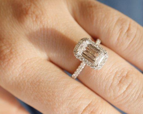 Rare & elusive Ashoka cut diamond